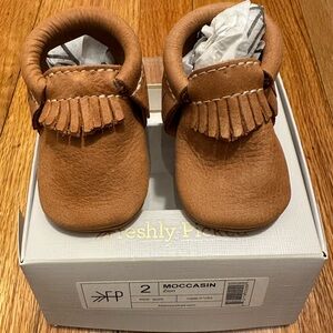 Freshly Picked Moccasin Baby Shoe